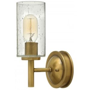 Collier Væglampe H26,2 cm 1 x E27 - Rustik messing