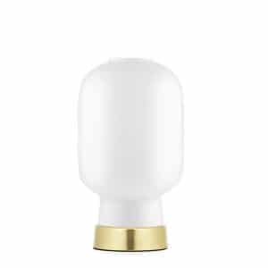 Normann Copenhagen Amp Bordlampe Hvid/Messing