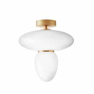 Nuura Rizzatto 42 Loftlampe Opal/ Messing