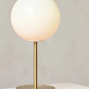 TR Bulb Bordlampe, børstet messing/blank