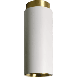 DCW Tobo C65 Loftlampe Hvid/Messing