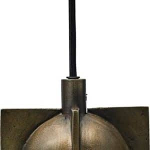 Akola, Lampe, aluminium by House Doctor (D: 9 cm. x H: 12,5 cm., Antik Messing)