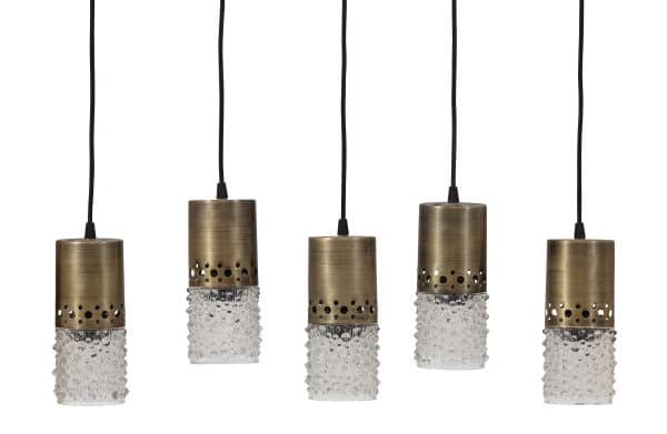 BEPUREHOME Collection lampe - Messing, Glas