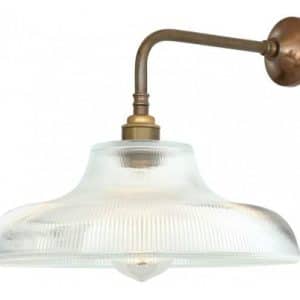 Mono Væglampe H36 cm 1 x E27 - Antik messing