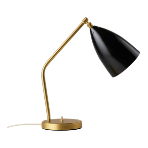 GUBI Grossman Collection Gräshoppa Bordlampe Messing/Blank Sort