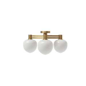 LYFA MEMOIR 120 III Loftlampe Messing/Opal