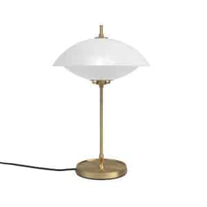 Fritz Hansen Musling Bordlampe Opal/Messing