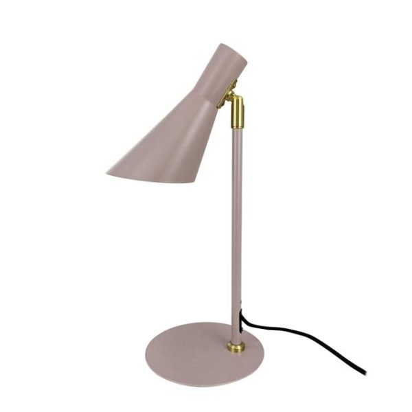 Dyberg Larsen DL12 Bordlampe Mini Beige/Messing