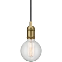 Avra pendelophng, E27, messing - Nordlux