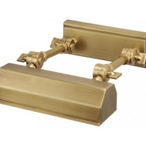 Chawton Galleri Væglampe B18,2 cm 1 x E14 - Aldret messing