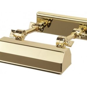 Chawton Galleri Væglampe B18,2 cm 1 x E14 - Poleret messing