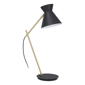 EGLO AMEZAGA bordlampe, sort/messing