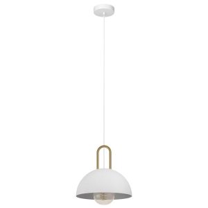 EGLO CALMANERA pendel, hvid/messing