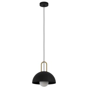 EGLO CALMANERA pendel, sort/messing