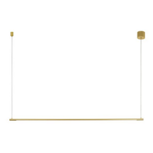 ELETTRA Langbordspendel i aluminium B120 cm 20W LED - Mat messing