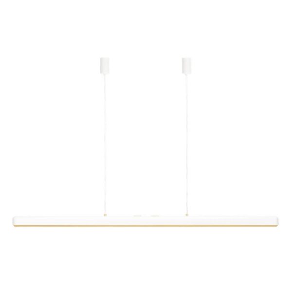 Hazel Branch 150 pendel, hvid/messing