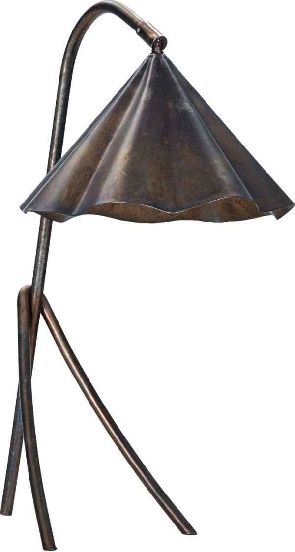 House Doctor - Bordlampe - Flola - Messing - Antik Brun - H 50 Cm