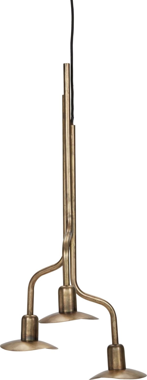 House Doctor - Pendel Lampe - Hdhana - Messing Finish - H 77 Cm