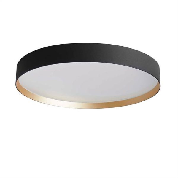 Lampefeber Lucia loftlampe - Ø60 cm - Sort / Messing