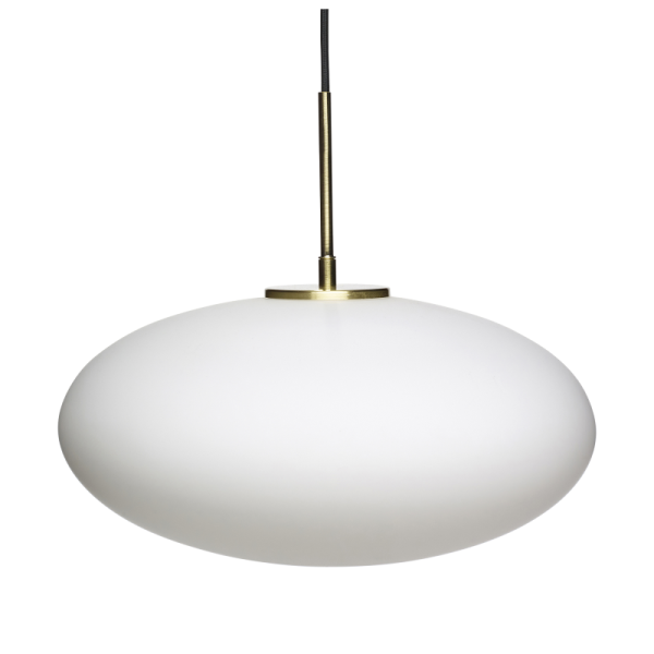 Muse - Hvid Messing Loftlampe