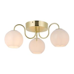 Nordlux Franca loftlampe, messing