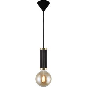 Nordlux Galloway Pendel, Sort/Messing