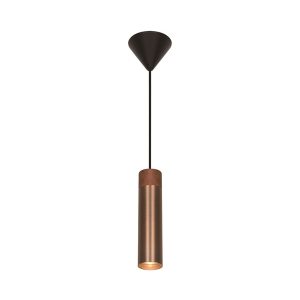 Nordlux Tilo pendel, bruneret messing
