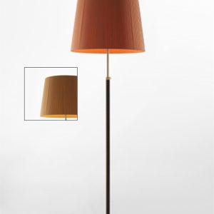 Pie de salón Gulvlampe G1 sennep/messing