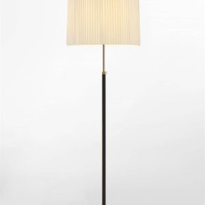 Pie de salón Gulvlampe G2 natur/messing