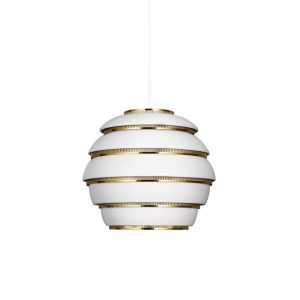 artek Beehive A331 Pendel Hvid & Messing