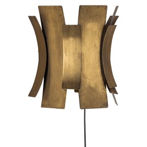BEPUREHOME Course væglampe - antik messing metal