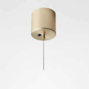 Baldakin Ø9 cm, messing - Wire