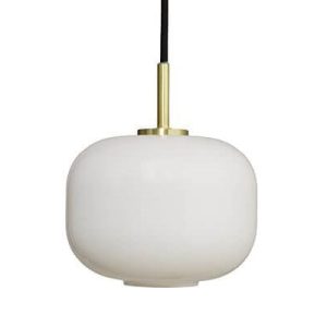 Cuscino pendel small Ø15, messing/opal