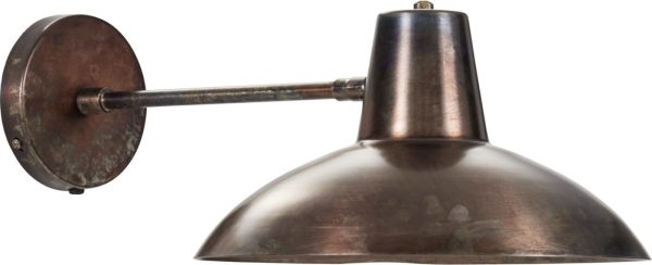 House Doctor - Væglampe - Desk - Messing - Antik Brun - ø 31 Cm