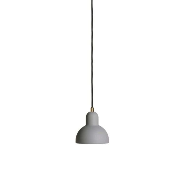Kaiser Idell 6722-P Pendel Easy Grey/Messing - Fritz Hansen - Udstillingsmodel