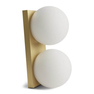 Palla C2135 væglampe/loftlampe, messing