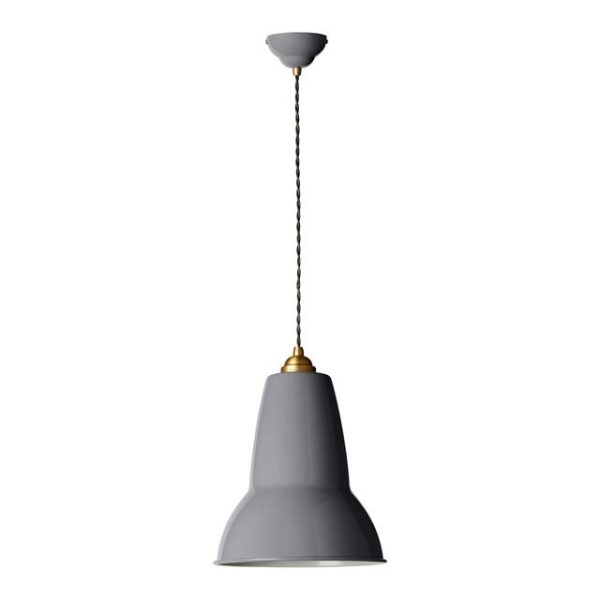 Anglepoise Original 1227 Messing Midi Pendel Elephant Grey