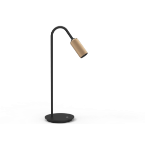 Antidark Decor Bordlampe T1 Sort/Messing