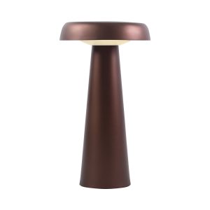 Arcello bordlampe - bruneret messing
