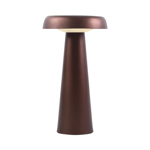 Arcello bordlampe - bruneret messing