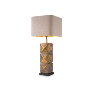 Carlo bordlampe messing