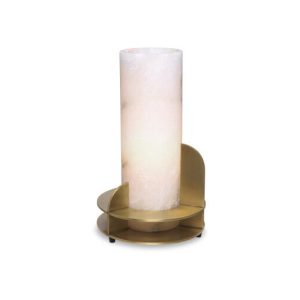 Claudel bordlampe alabaster/messing
