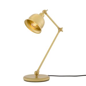 Dale bordlampe Mullan - Blank messing