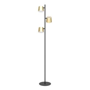 EGLO Stars of Light ALTAMIRA gulvlampe sort/børstet messing