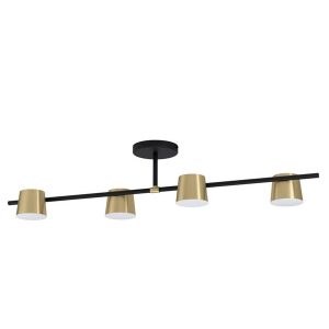 EGLO Stars of Light ALTAMIRA loftlampe L1155 sort/børstet messing
