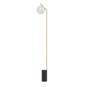 EGLO Stars of Light BETULIA gulvlampe E27 sort/MAT messing/hvid
