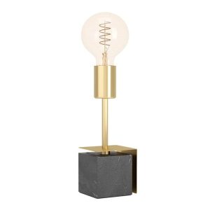 EGLO Stars of Light CARMITA bordlampe E27 H260 sort/børstet messing