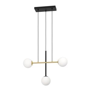 EGLO Stars of Light PAZ langbordspendel 3xE14 L635 sort/børstet messing