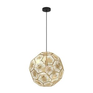 EGLO Stars of Light SKOURA pendel E27 Ø500 messing