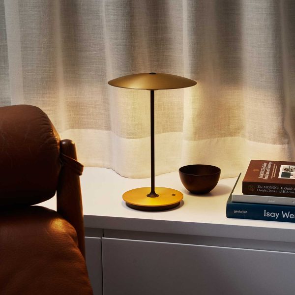 Ginger 20 M LED bordlampe Marset - Børstet messing / messing